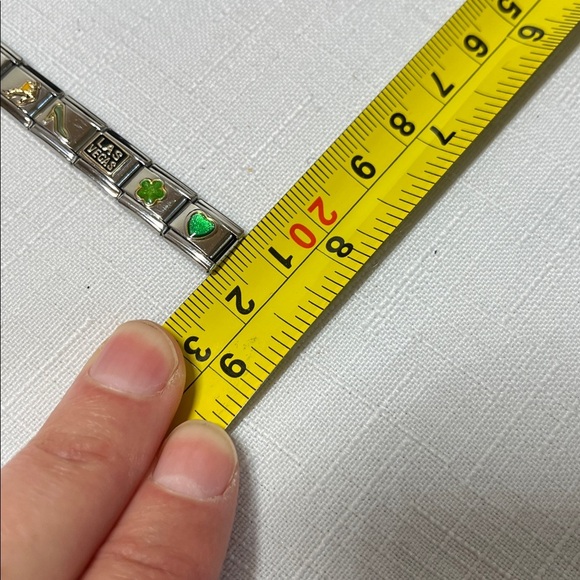 Variety brands Lot 6 Charms for Bracelet Stainless Steel Italy Stretch Vintage - Picture 5 of 5